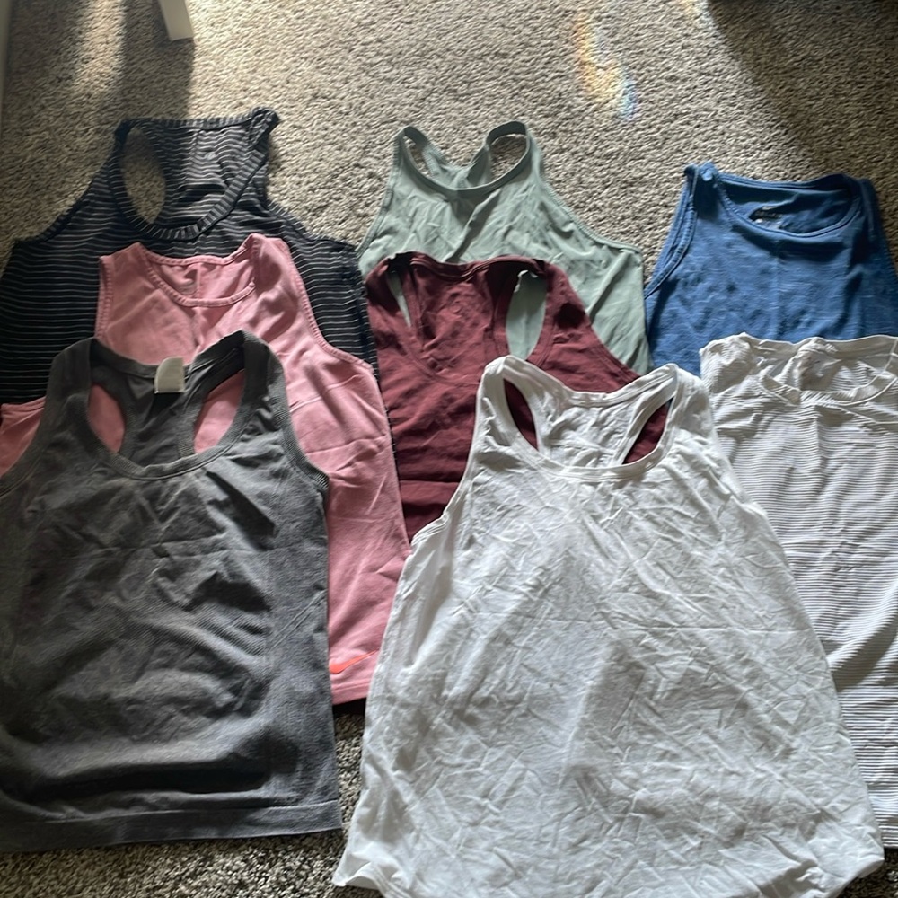 Athletic tank tops